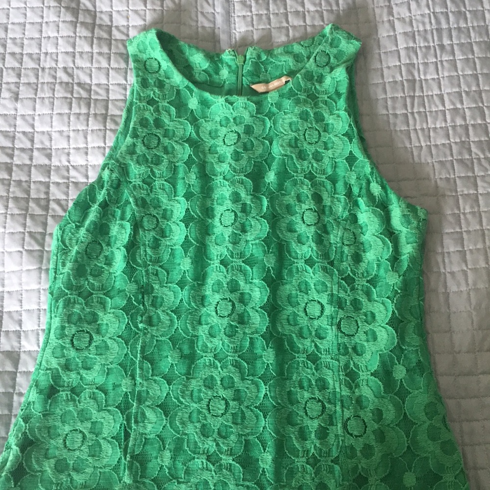 Green tank top